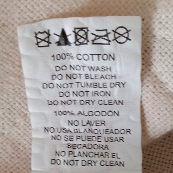 Harry Potter Fantastic Beasts Cotton Tote w/metallic gold accents - Picture 6 of 6